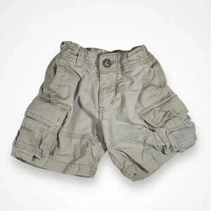 4/$20 Baby Gap Gray Cargo  Shorts